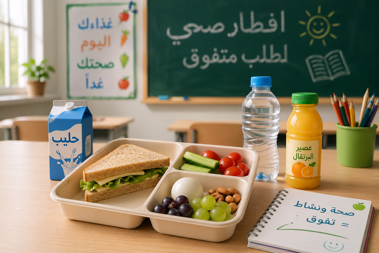 وجبات إفطار صحية لعام دراسي